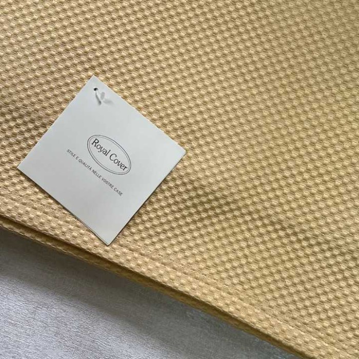 Покрывало Royal Cover "Deco", 260x265 см, светлое золото