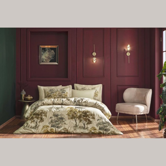 Постельное белье Valeron USC "Feronia", 2-х спальное (евро), бежевый