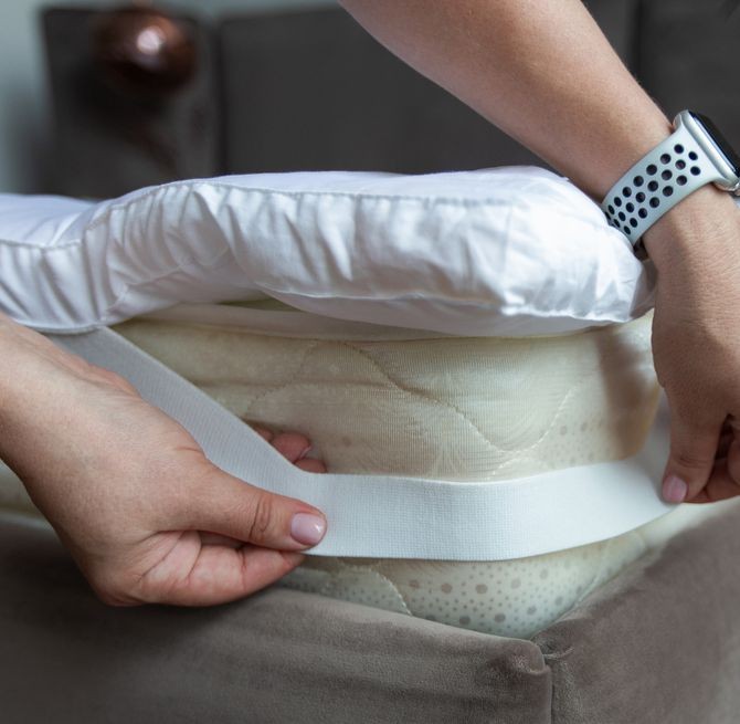 Топпер German Grass "Non-Allergenic Grass", 90x200 см, всесезонный