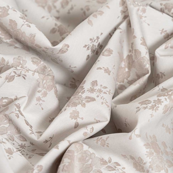 Пододеяльник German Grass "Silver Palette", 150x200 см, серебристо-бежевый