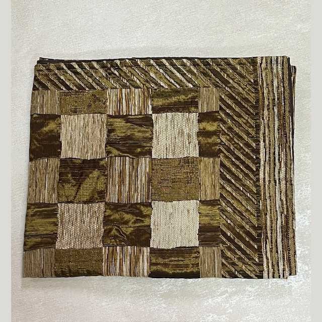 Покрывало Finicop "Quadro", 135x165 см, кофейный