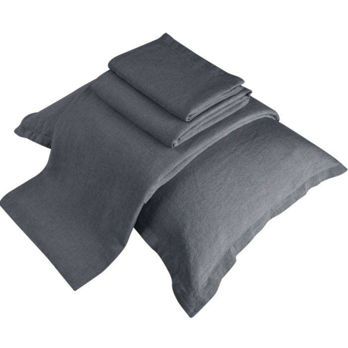 Пододеяльник Hamam "Wrinkle Washed", 220x240 см, стоне