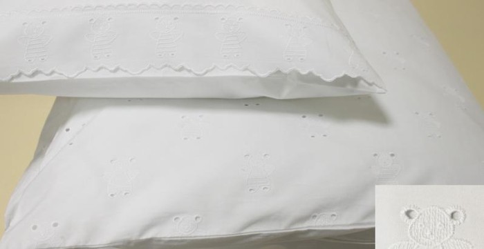 Постельное белье Bovi "Мишутки", белый