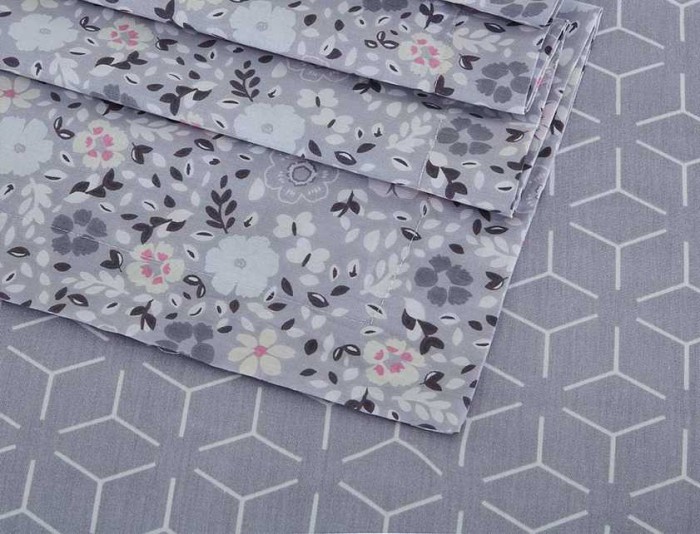 Постельное белье Arya Simple Living "Kendall", 1,5 спальное, лиловый