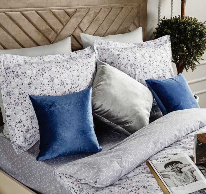 Постельное белье Arya Simple Living "Kendall", 1,5 спальное, лиловый