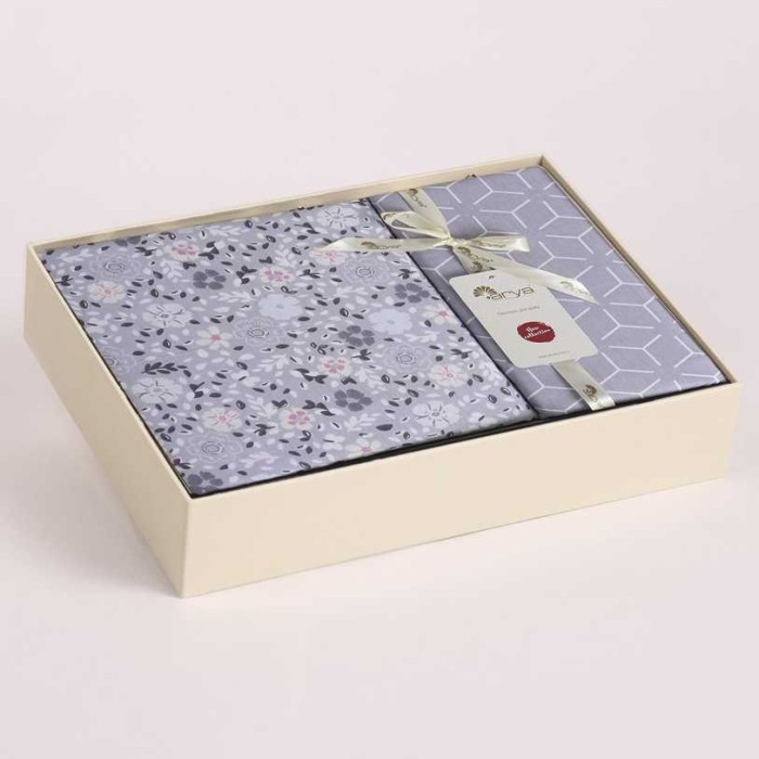 Постельное белье Arya Simple Living "Kendall", 1,5 спальное, лиловый