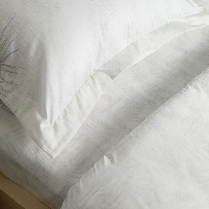 Постельное белье Valeron USC "Floresta", king-size, серый