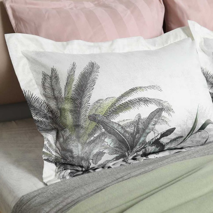 Постельное белье Valeron USC "Floresta", king-size, серый