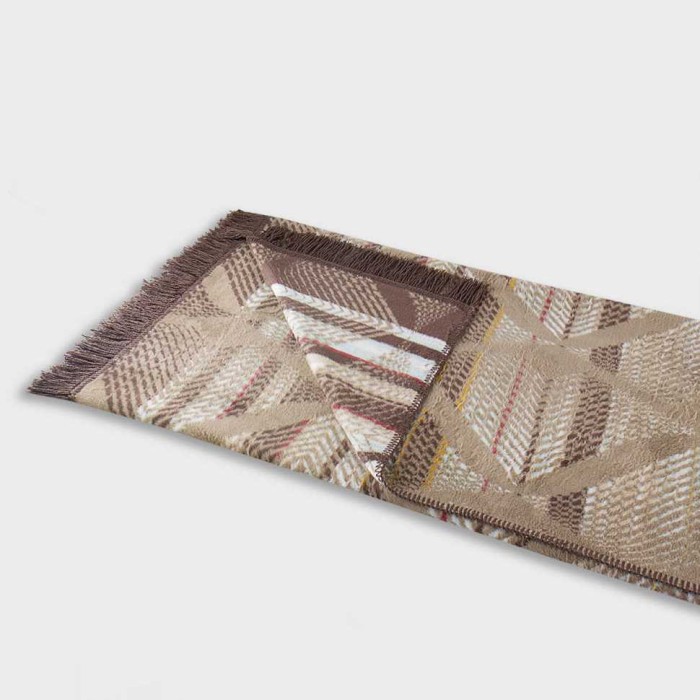 Плед Arya хлопок "Umay", 200x220 см, кофейный