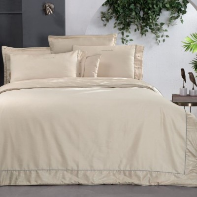 Постельное белье Sarev "Voronej", 2-х спальное (евро), кремовый