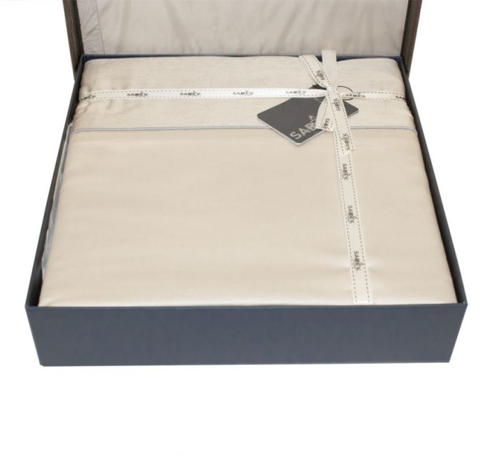 Постельное белье Sarev "Voronej", 2-х спальное (евро), кремовый