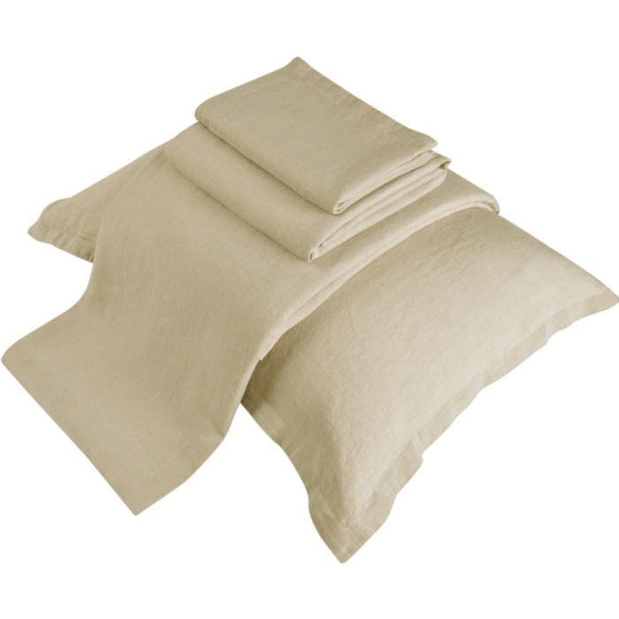 Пододеяльник Hamam "Wrinkle Washed", 220x240 см, дым