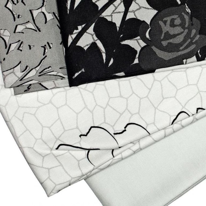 Постельное белье Blumarine "Gemma Onice", 2-х спальное (евро), серо-черный