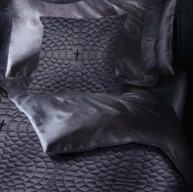 Покрывало Cesare Paciotti "PAVE JACQUARD", 270x270 см, черный