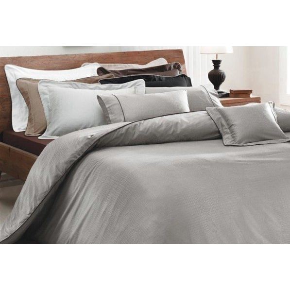 Постельное белье Valeron Jakar "Crocodile", king-size, серый