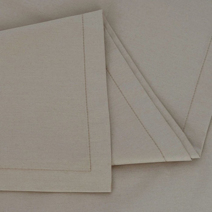 Простыня German Grass "Silver Palette", 240x260 см, серебристо-бежевый