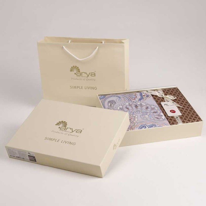 Постельное белье Arya Simple Living "Marquis", 1,5 спальное, лиловый