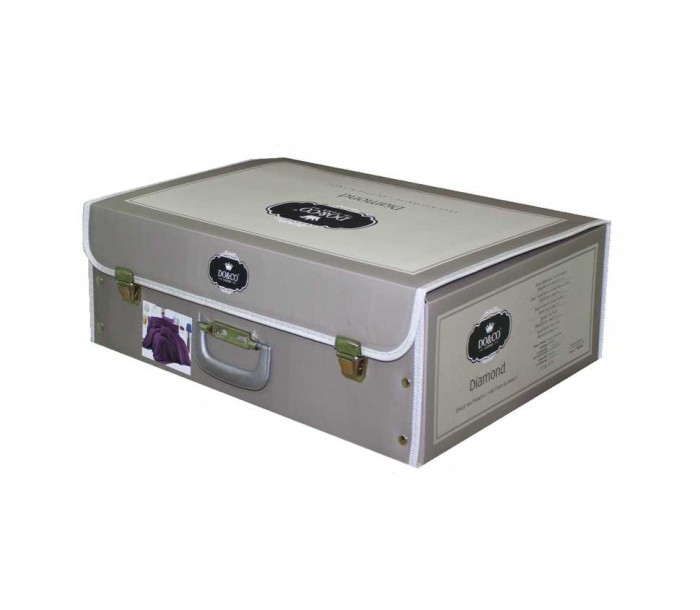 Постельное белье Do&Co с пледом "Success", 2-х спальное (евро), синий