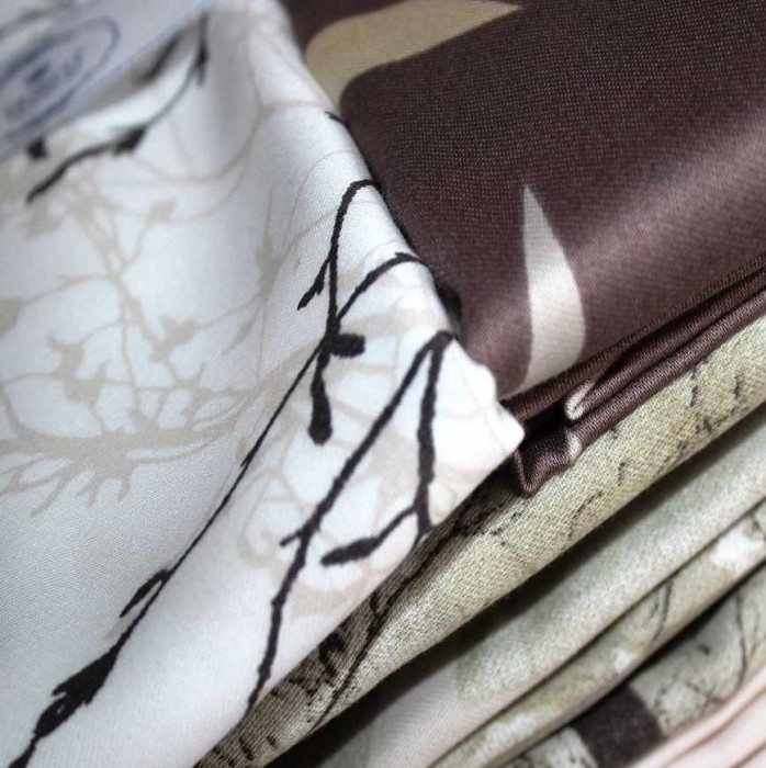 Постельное белье Do&Co Delux "Doga", 2-х спальное (евро), коричневый