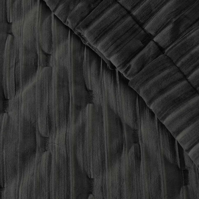 Покрывало Arya бархат "Arvis", 250x260 см, черный
