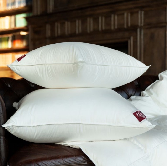 Подушка German Grass пуховая "Luxe Down", 60x80 см, средняя