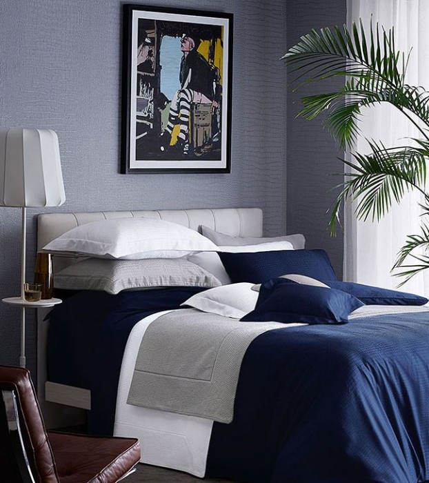 Постельное белье Valeron Jakar "Crocodile", 2-х спальное (евро), серый