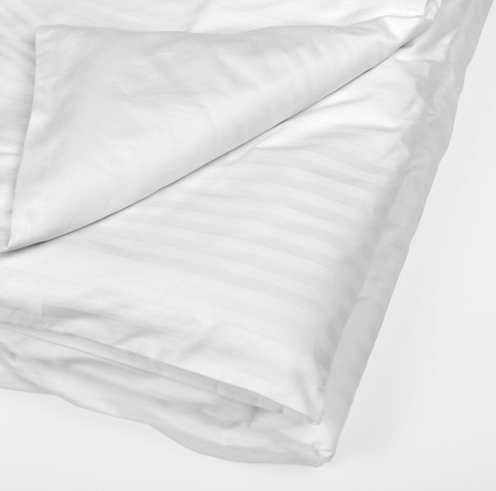 Пододеяльник German Grass "Strip Palette", 200x220 см, белый