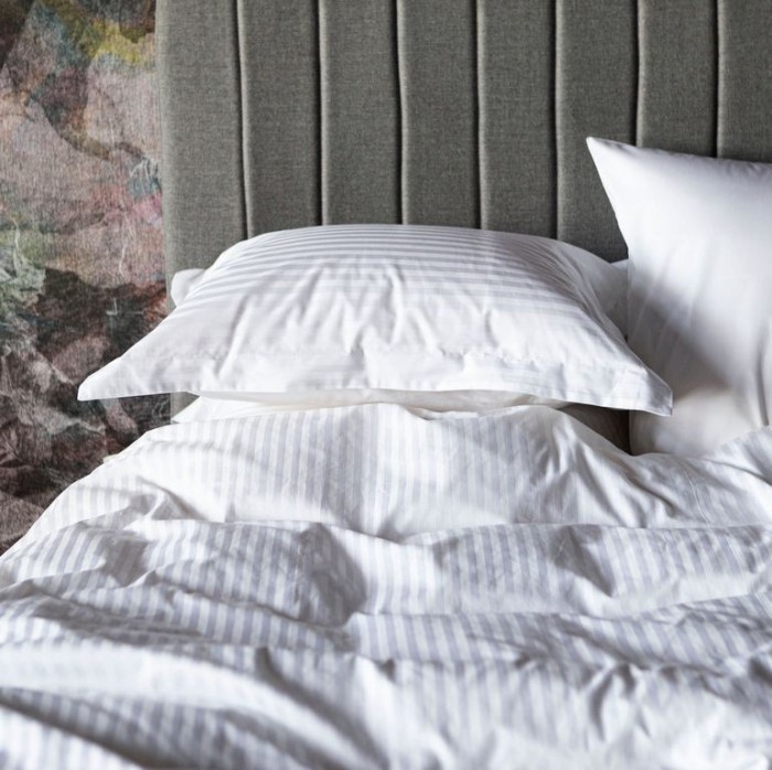 Пододеяльник German Grass "Strip Palette", 200x220 см, белый