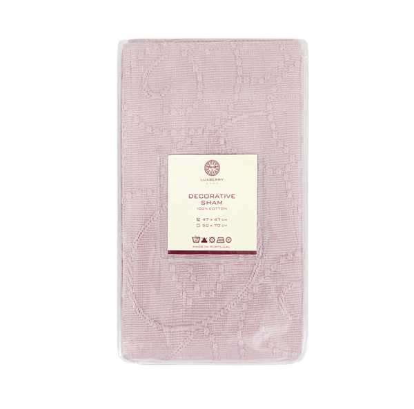 Наволочка Luxberry "Jane", 47x47 см, лаванда