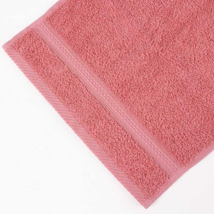 Полотенце Arya однотонное "Miranda Soft", 50x90 см, коралловый