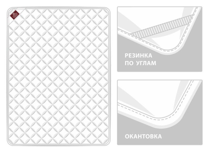 Наматрасник German Grass "95°C Grass", 90x200 см, легкий