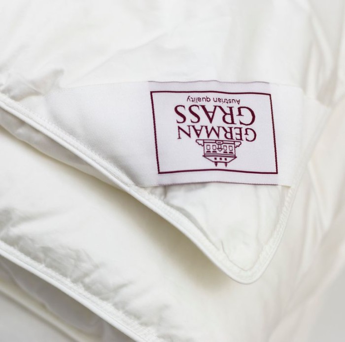 Одеяло German Grass пуховое "Luxe Down", 160x220 см, всесезонное