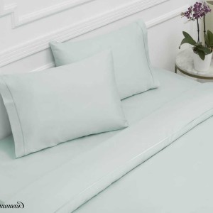 Постельное белье TIVOLYO Deluxe "CASUAL", 2-х спальное (евро), бирюзовый