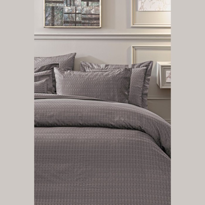 Постельное белье Valeron Jakar "Cole", 2-х спальное (евро), антарцит