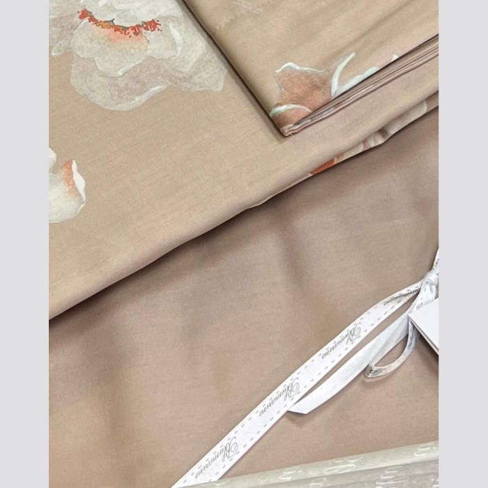 Постельное белье Blumarine "Annika", king-size, кофейный