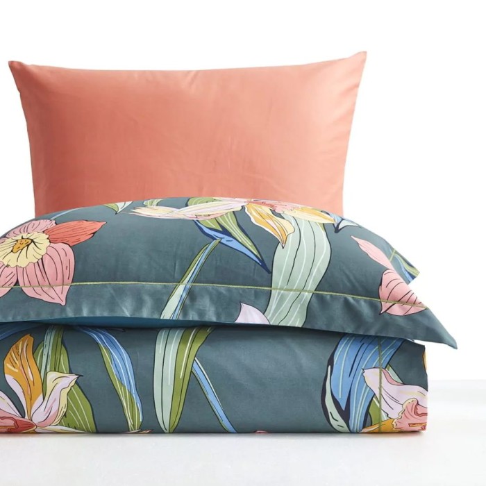 Постельное белье Arya Exclusive "Evergreen", 2-х спальное (евро), синий