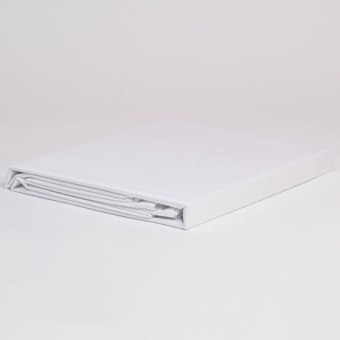 Простыня German Grass на резинке "Noble Traditions Glace", 200x200x40 см, белый