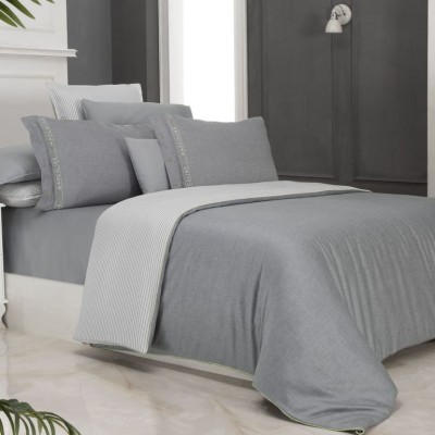 Постельное белье Sarev тенсель "Morgan", 2-х спальное (евро), серый