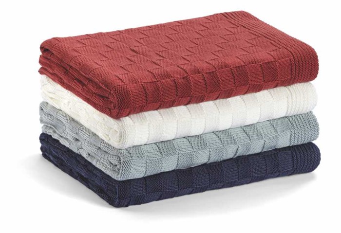 Плед Lappartement акрил "Allan", 130x170 см, синий