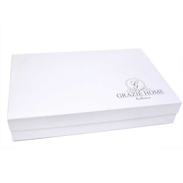 Постельное белье Grazie "D'Or", 2-х спальное (евро), голубой