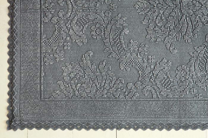 Коврик Luxberry "Vintage1", 70x100 см, серый