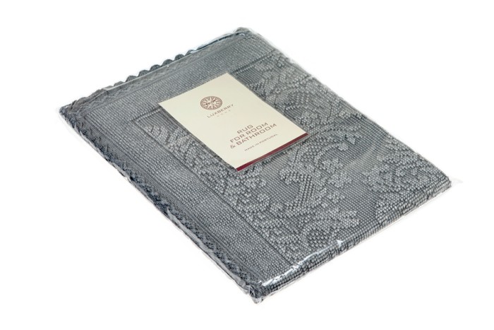 Коврик Luxberry "Vintage1", 70x100 см, серый