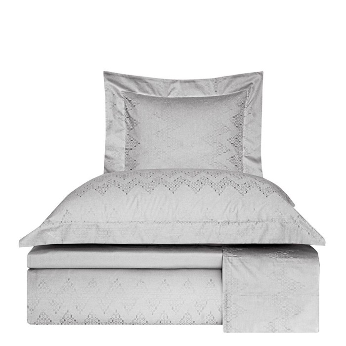 Постельное белье Valeron Jakar "Davis", king-size, серый