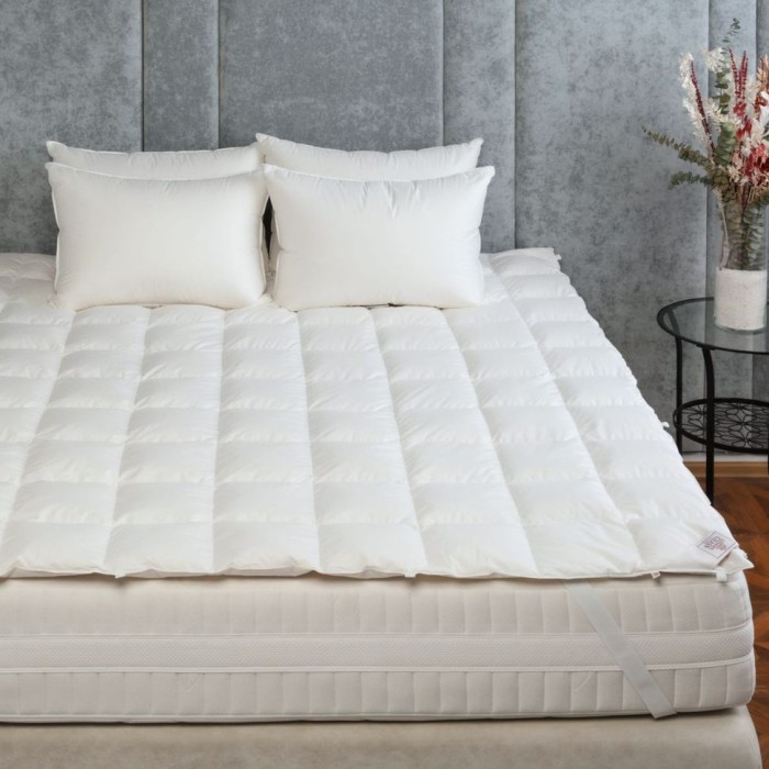 Наматрасник German Grass пуховый "Double Comfort", 90x200 см, теплое