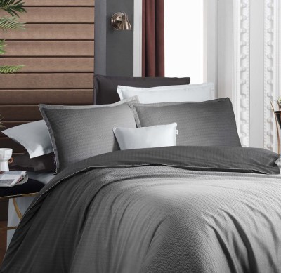 Постельное белье Sarev тенсель "Solido", 2-х спальное (евро), серый