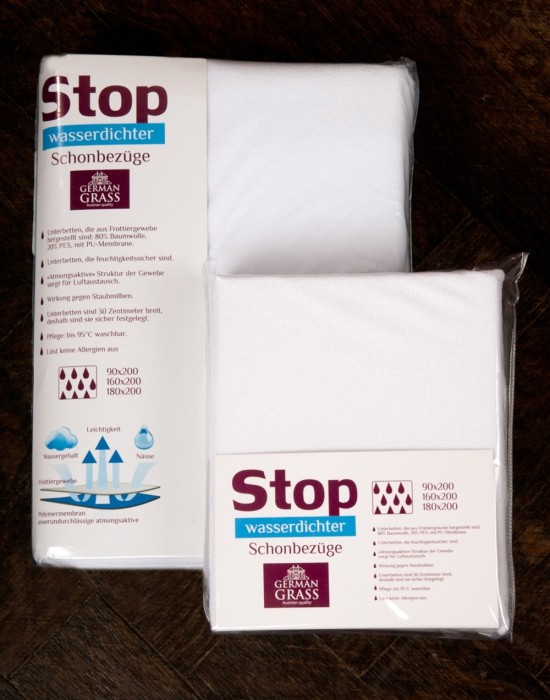 Наматрасник German Grass с юбкой "Stop Grass", 90x200+40 см