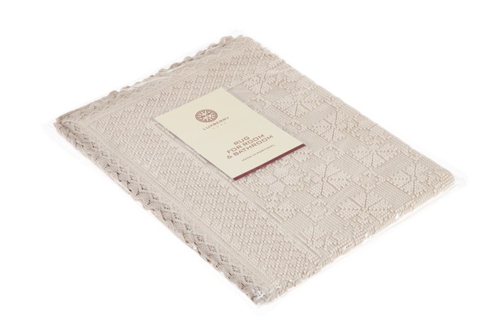 Коврик Luxberry "Vintage2", 70x100 см, мокко