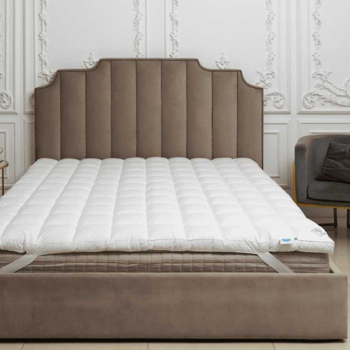 Перина German Grass пуховая "Royal Down", 160x200 см, теплая