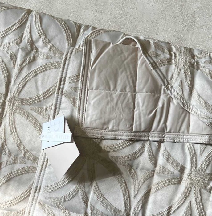 Покрывало Svad Dondi "Stellare", 270x270 см, бежевый