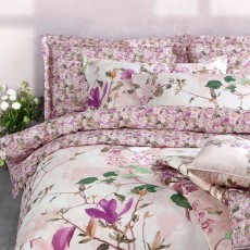 Постельное белье MIRABELLO "PICCOLE PIONIE R09", 2-х спальное (евро), розовый
